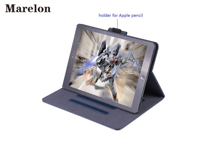 Rotatable PU Leather Ipad Air Case 2 Card Slots With Strong Magnet Buckle
