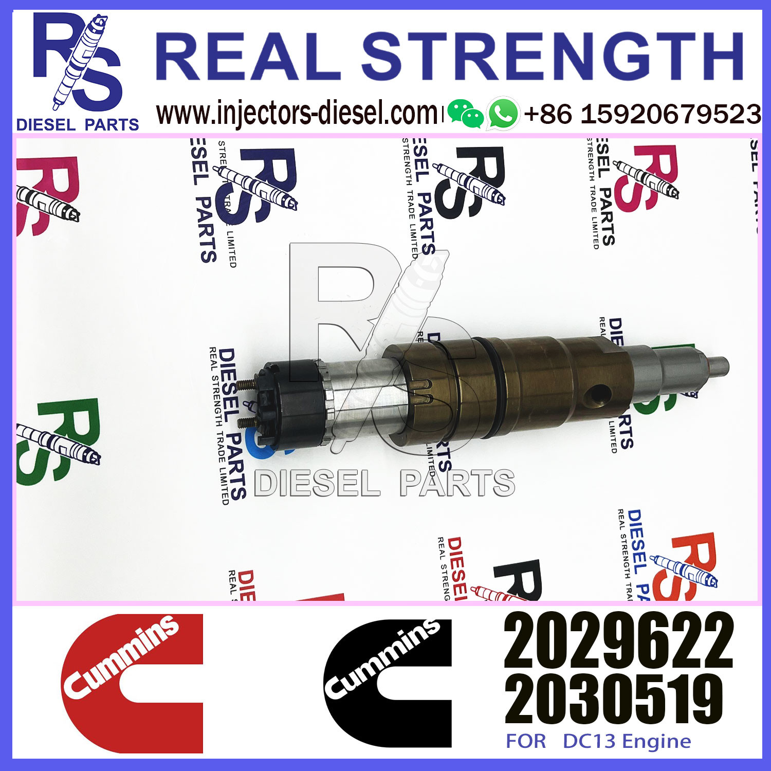 Top Repair Kit for CUMINS ISX15 XPI Injector 2029622,4326959,2057401,2086663,1933613