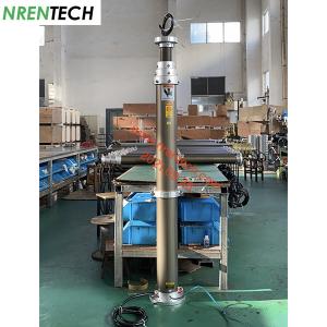 Quality 4.5m mobile pneumatic telescoping mast for CCTV vehicle-inside CCTV wires wholesale
