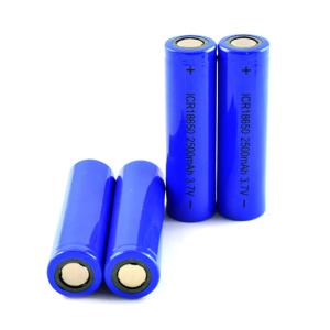 Quality Rechargeable 18650 Battery 3.7 V 2500mah For Flashlight Power Banks wholesale