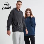 High Quality Sublimation Slim Fit Heavy Weight Fluffy Black Pure Cotton 420g