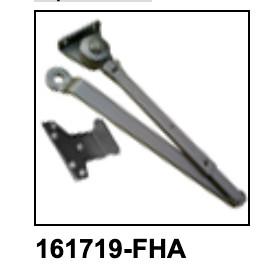 Quality Hold Open Arm Door Closer Overhead For Fire Door Door Closer Spare Parts wholesale
