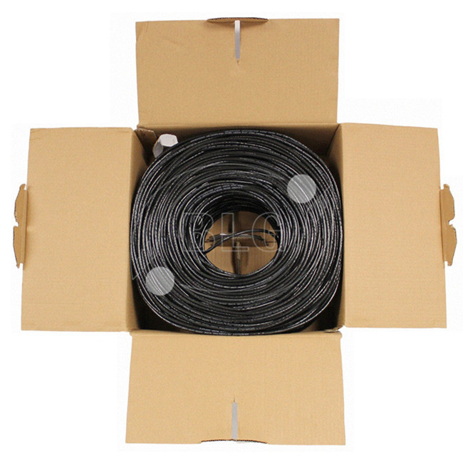4 Pairs LAN Cable Cat5e 305M Bare Copper Unshielded, PVC Jacket