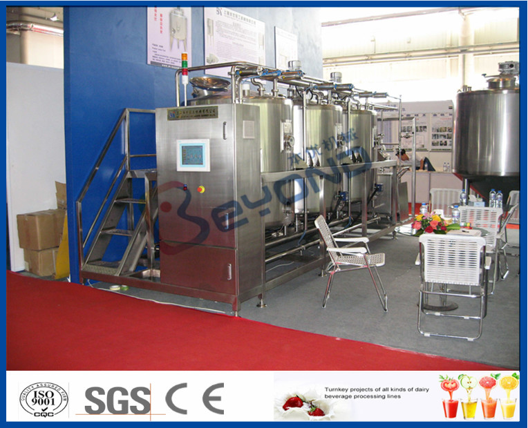 Stainless Steel Clean In Place CIP Cleaning Machine Automatic Station