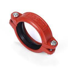 ODM Grooved End Pipe Fittings Grooved Rigid Coupling For High Temperature