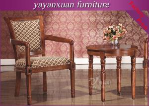Quality High Back Chair With China-Berry Wood Furniture For Sale Low Price (YW-1) wholesale