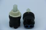 35MM Shower Mixer Faucet Idling Side Outlet Ceramic Cartridge With Foot