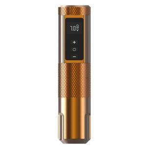 Quality Gold Color Wireless Tattoo Machine 10V 12000 RPM Battery Capacity 2400mAh wholesale