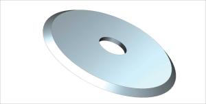 Quality Carbide Tape Cutting Industrial Blades , Round Cutter Blades wholesale