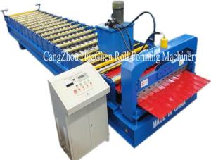 Quality Hi Rib Trapezoidal Wall Panel Roll Forming Machine , roof sheet forming machine wholesale