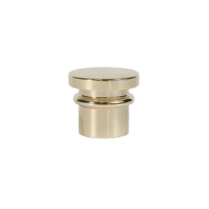 Quality Gold Zinc Alloy Perfume Cap Packaging Custom Logo Good Hand Feeling wholesale