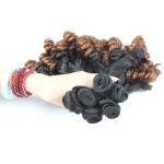 Human Hair Funmi Hair Weave Double Drawn Indian Remy Hair Weft Hair Extensions