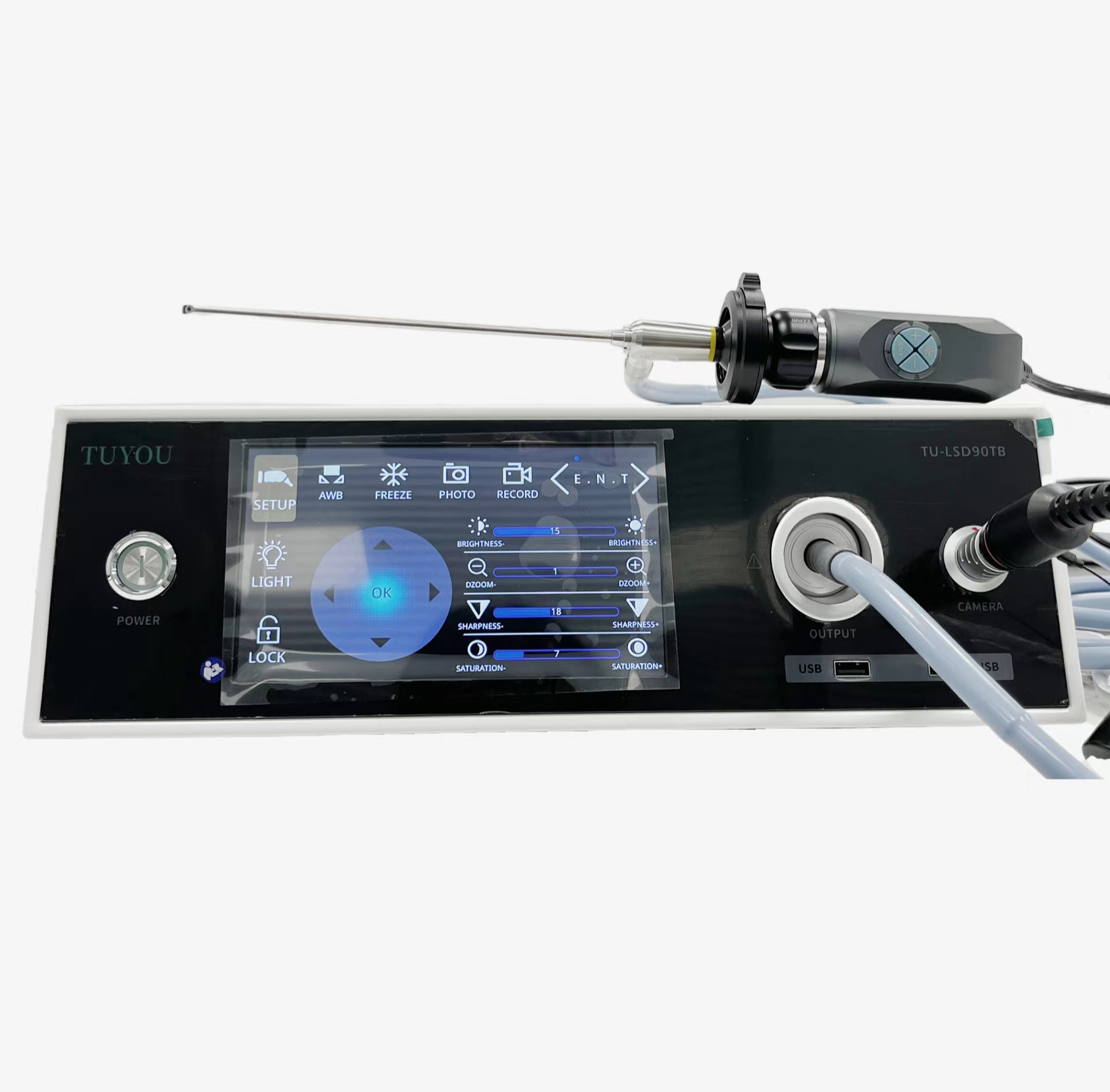 High Resolution 1080P Endoscope Full HD Endoscopic Camera Endoscopy System for Medical