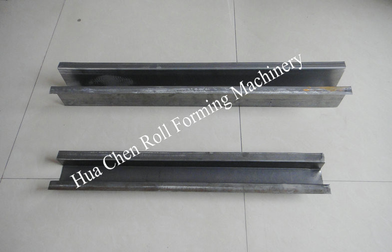 U Shape Purlin Roll Forming Machine For Shaft Bearing Steel 0.8-1.2mm