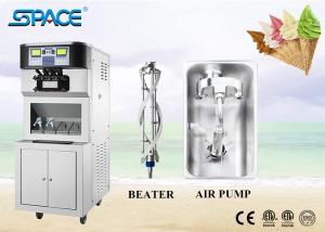 Quality 304 Stainless Steel Soft Serve Freezer , Commercial Ice Cream Equipment wholesale