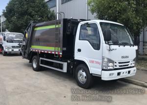 Quality 4 Ton Japan ISUZU 4X2 600P Compressed Garbage Truck wholesale
