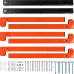 Lumber Storage Metal Rack Wood Rack Organizer Five Layers Detachable