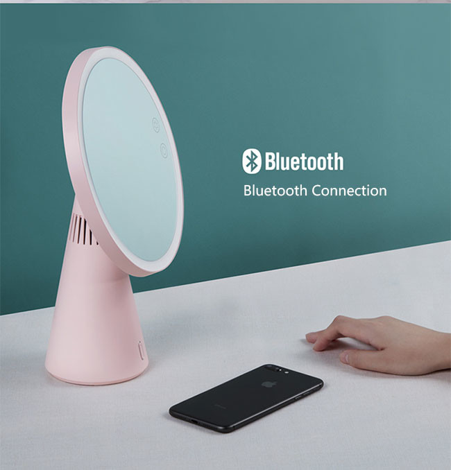 PSE Dimmable Lithium Battery 7x LED Magnifying Mirror