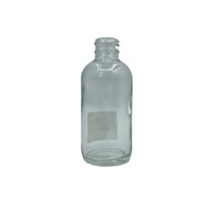 Quality 120ml Round Glass Cosmetic Bottles Customized Color For Personal Care wholesale