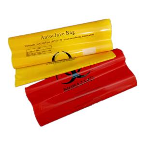Quality Plastic Biohazard Autoclave Waste Bags Disposable Customized For Clinic wholesale
