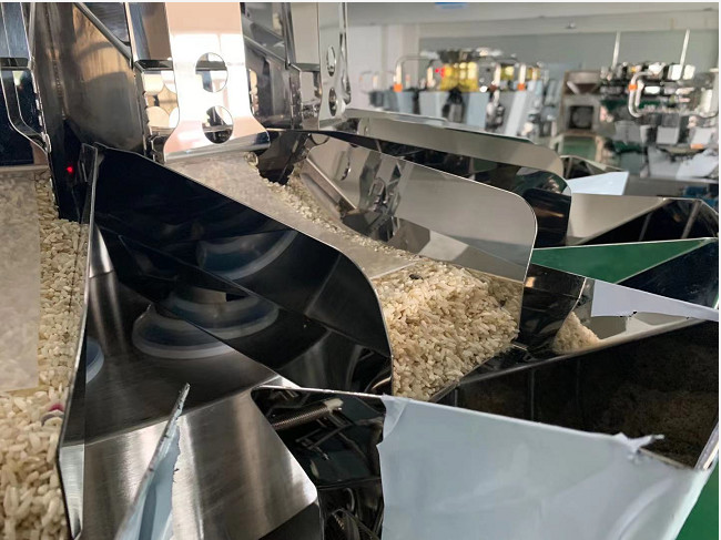 20 Head Quinoa Weigher Machine MCU Multihead Weigher