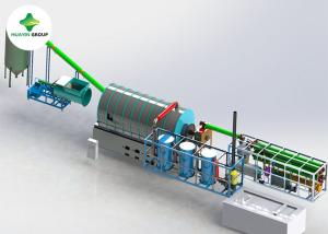 Quality Small Plastic Pyrolysis Tyre Recycling Plant Full Automatic To Oil wholesale