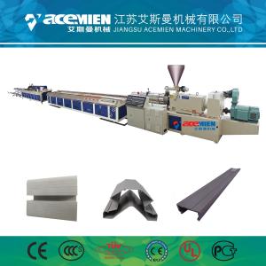 Quality PVC Wood Plastic Composite Production Line Automatically High Speed 380 V wholesale