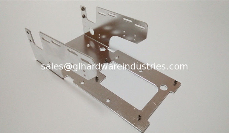 bracket, aluminum bracket, aluminum stamping bracket with black anodization