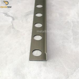 Quality Edge Trim Outside For Aluminium Tile Trim Cabinet Floor Decoration wholesale
