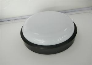 Quality Outside Black 20 Watt LED Round Bulkhead Light PC Bracket For Hallway Or Corridor wholesale