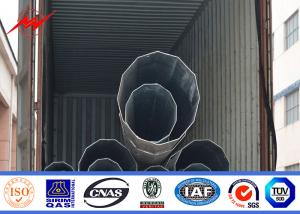 Quality Q345 Material Steel Transmission Poles Lattice Welded Electric Power Pole wholesale
