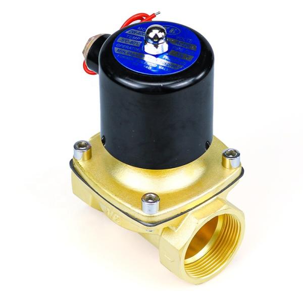 OEM Electric Brass Solenoid Valve , 2 Way Normally Closed Solenoid Valve For