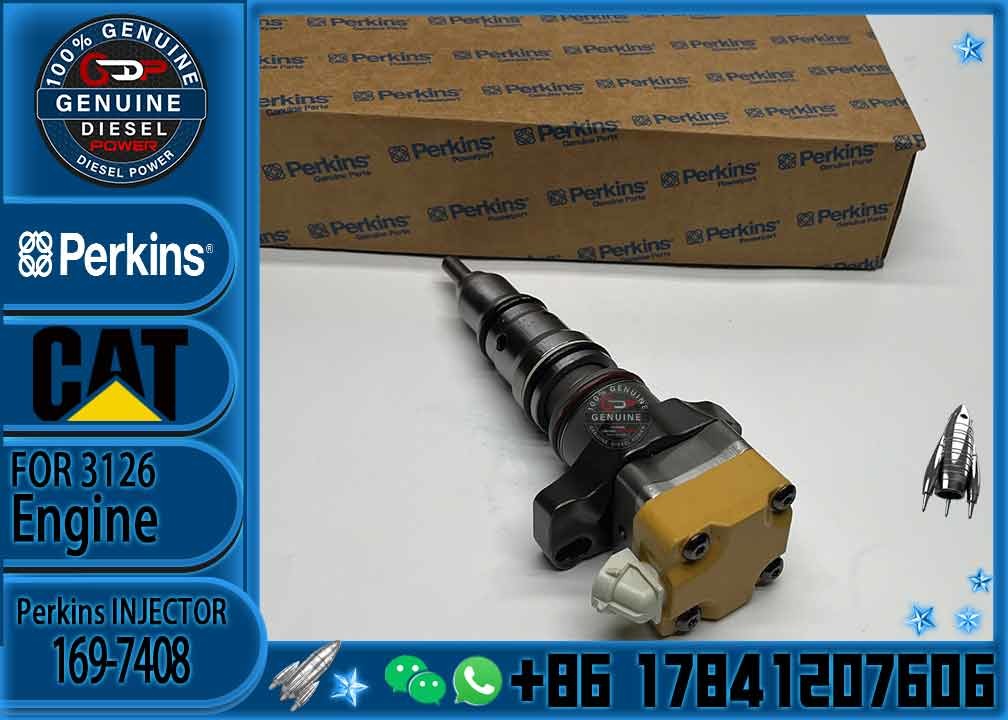1563895 1697408 Engine Parts Fuel Injector 156-3895 169-7408 171-9704 For CAT Caterpillar 3412 1719704 engine