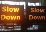 Waterproof IP65 Traffic Information Board P12 Electronic Highway Sign
