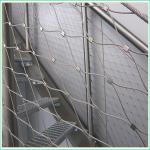 Hand Woven Black Oxide Wire Rope Mesh 1.2mm Balustrade Cable Mesh