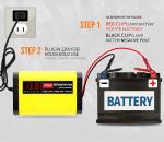 ABS 12V 2A Lead Acid Battery Chargers Automatic Switch Off