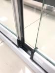 Thermal Break Safety Glass Aluminum Folding Door Commercial Balcony Folding Door