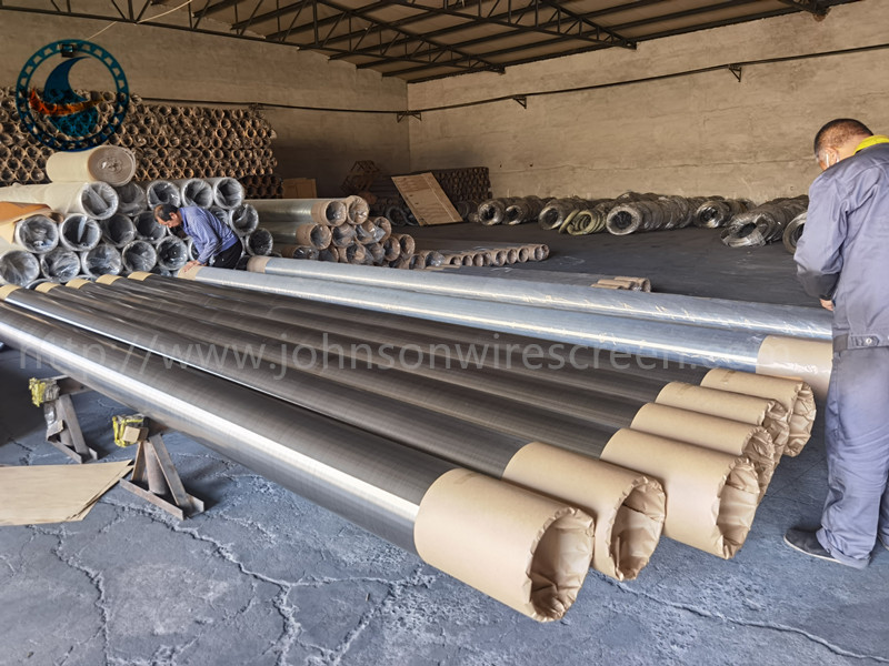 SS304 9-5/8" 0.5mm Slot Water Well Screen For 600M Depth Water Wells