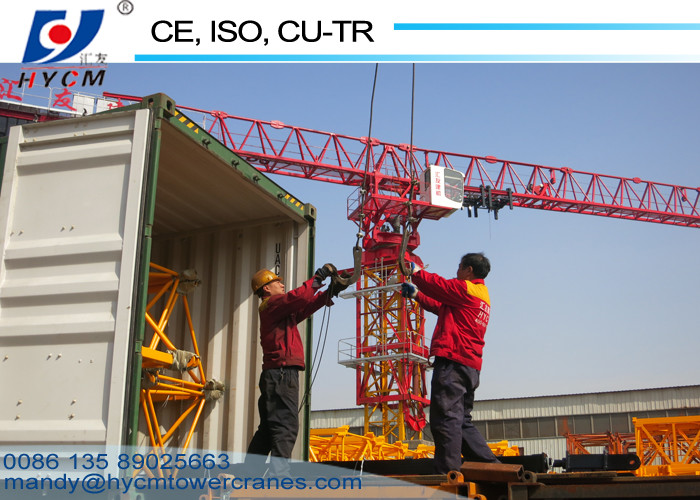 Best Price 50m Freestanding 12tons Inverter Topless Tower Crane for Sale