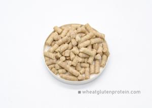 Quality Bulk Natural Wheat Gluten Pellets Used As Fish Feedstuff Ingredient wholesale
