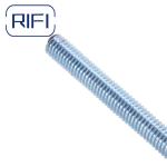 M8 M10 M12 Steel Galvanized Zinc Plated GI Threaded Rods DIN976 Standard 3 Meter