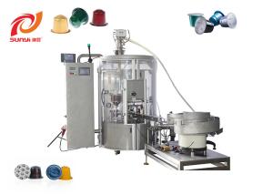 Quality Aluminum Nespresso Coffee Capsule Filling Sealing Machine wholesale
