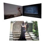 Customized Digital Video Book Wedding Greeting Card 7 Inch IPS Lcd Video Gift