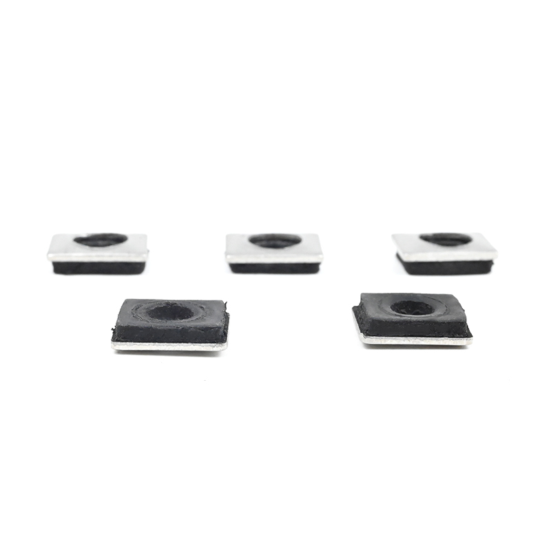 304 Stainless Steel Square Epdm Roofing Rubber Black Bonded Sealing Washer Rubber Gasket