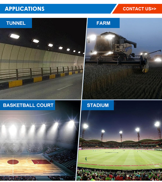2700-6500K High Mast LED Stadium Lighting For Outdoor Indoor Arena