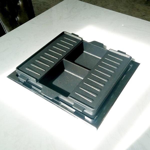 Alloy Steel Multi - purpose Electric Commercial Charcoal Bbq Grills and Hot Pot