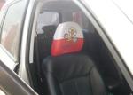 European Style Car Seat Headrest Covers Personalized For Soccer Fans