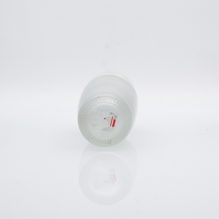 Clear Glass 50ml Cosmetic Lotion Pump Bottle high end atmosphere