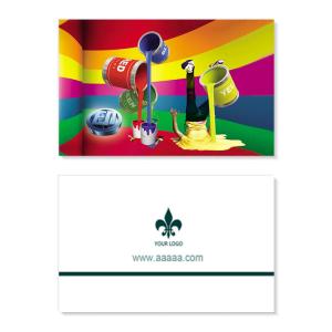 Quality Small Size Custom Lenticular Cards For Advertisement , 3D Lenticular Pictures wholesale