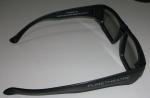 Anti-Scratch Plastic Circular Polarized 3D Glasses For Cinema OEM / ODM